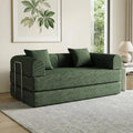Convertible Compressed Corduroy Folding Cloud Sofa Bed, Modern Boneless Pull Out Loveseat Sleeper in a Box, 4, Customized